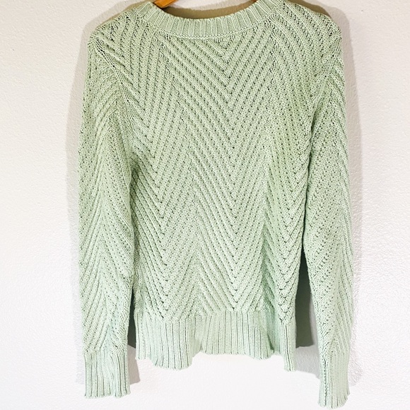 Vintage mint green sweater - Picture 4 of 5